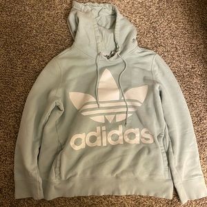 Mint green adidas sweatshirt